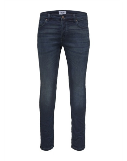 Only & Sons Sons Onsloom Dark Blue Normal Bel Taşlamalı Erkek Denim Pant